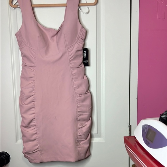 Guess Pink Sleeveless Dress✅NEW - Picture 1 of 10
